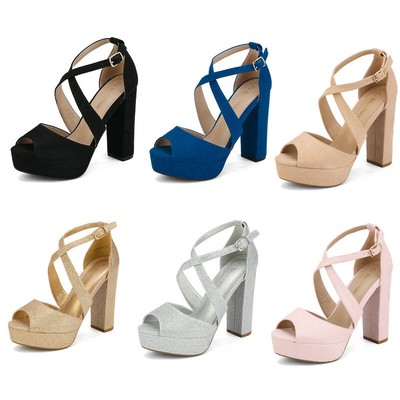 badgley mischka vogue iii glitter pumps